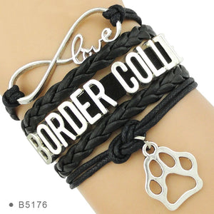Border Collie Bracelet for Women